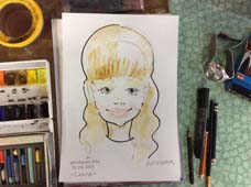 Смешные шаржи на 23 февраля для Ангелины Шаржист Михаил Шабалин